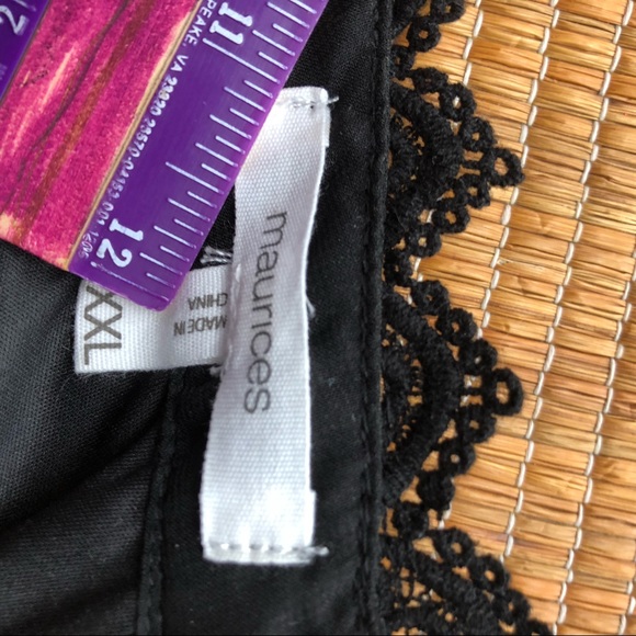 Maurices lace and plaid sleeveless dress - Picture 5 of 5